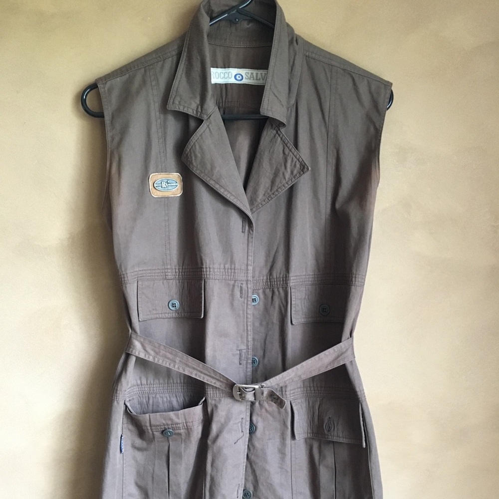 Utility vest jacket/dress